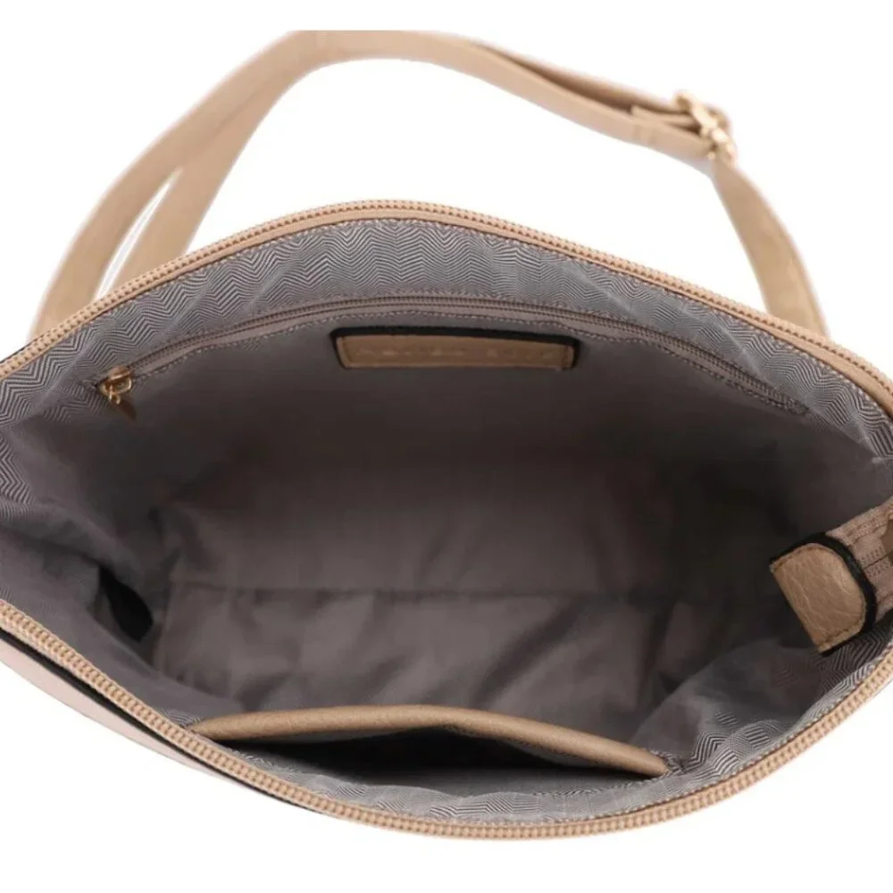 Cow Print Hobo & Crossbody Bag Set – 2pc Vegan Leather Shoulder Bag Purse Combo